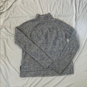 Aeropostale Gray Cowl Neck Sweater size medium